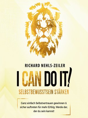 cover image of Selbstbewusstsein stärken – I can do it!